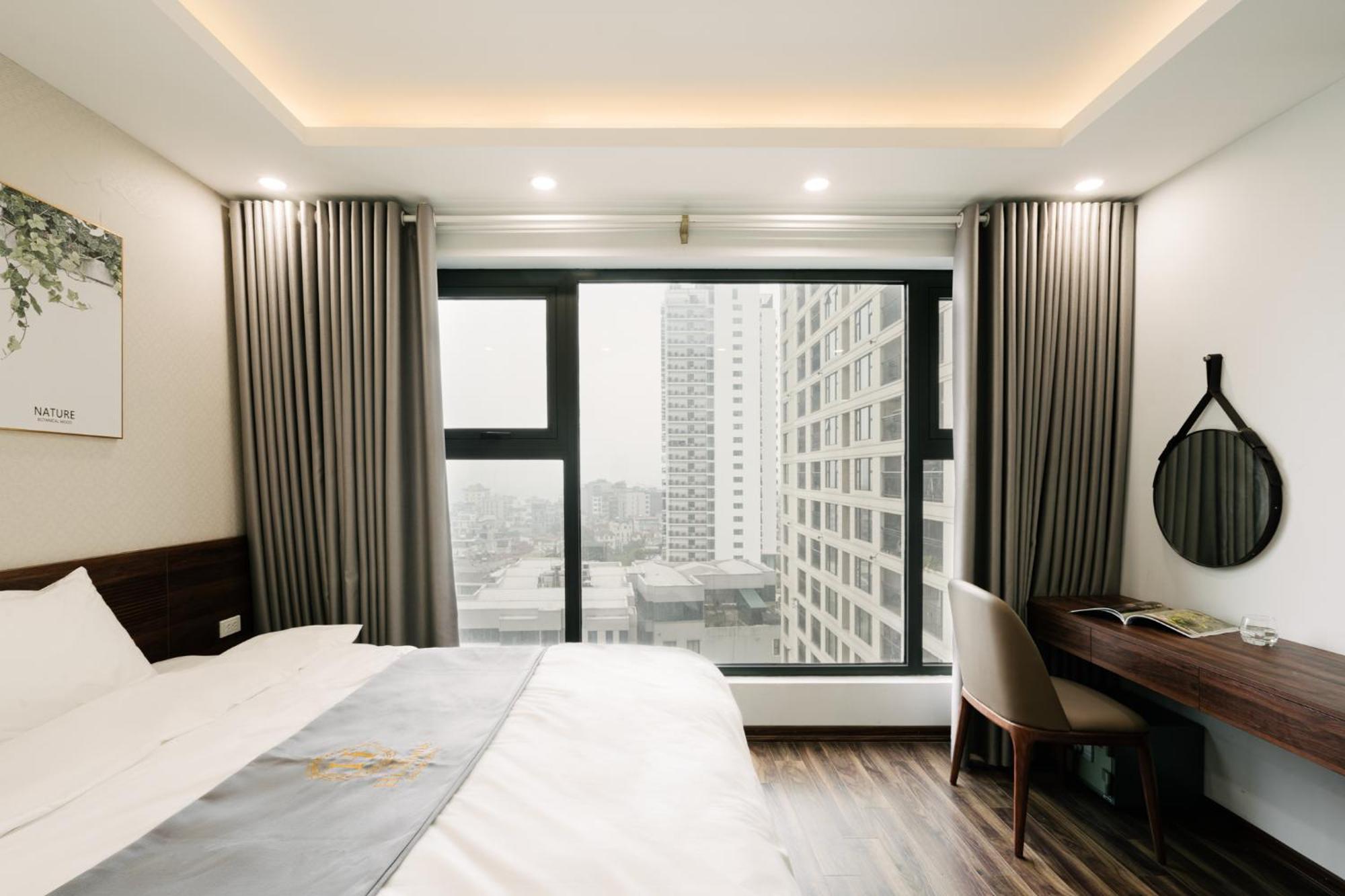 Hi-Home Suites - The West Lake Xuan Dieu Hanoi Bagian luar foto