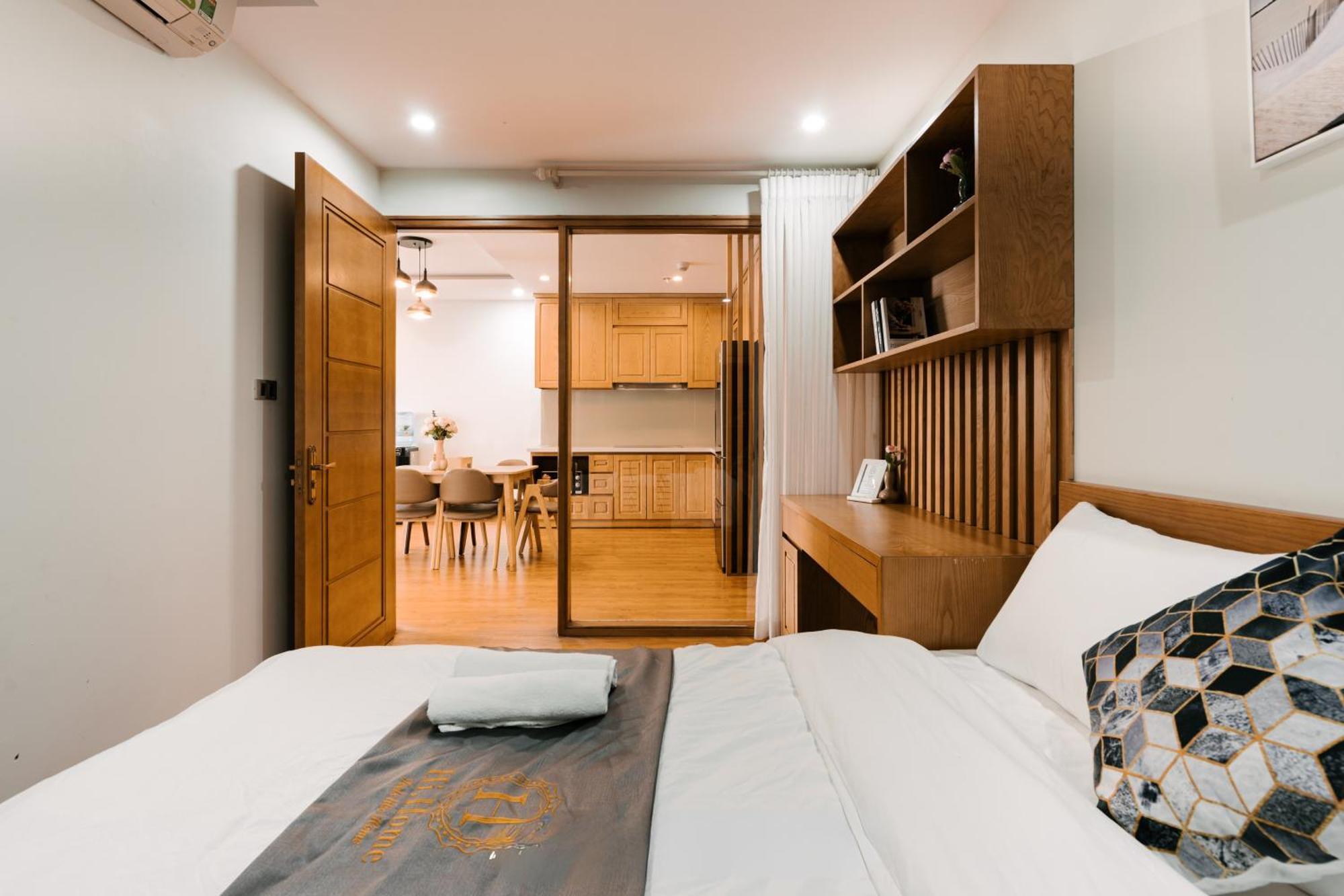Hi-Home Suites - The West Lake Xuan Dieu Hanoi Bagian luar foto