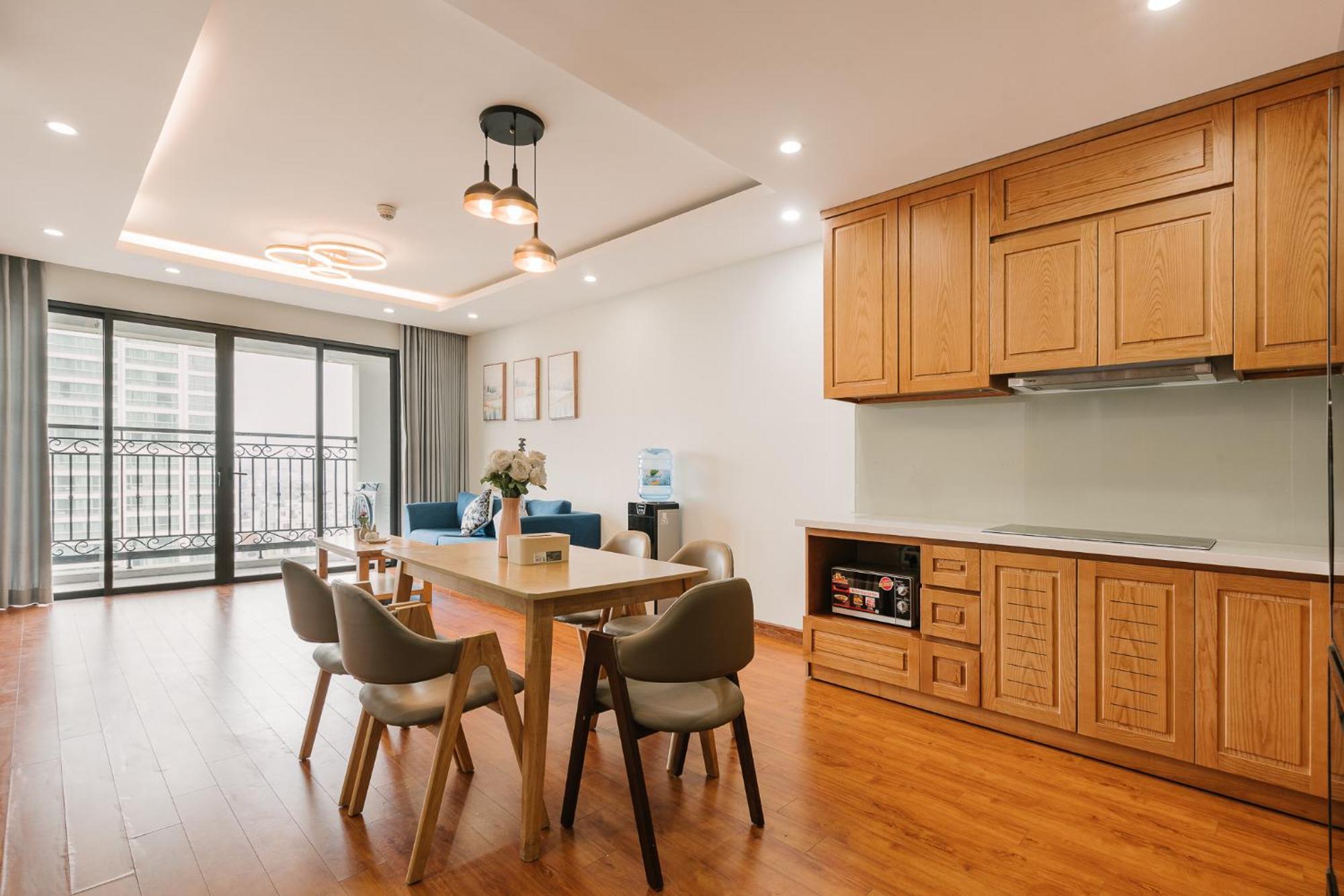 Hi-Home Suites - The West Lake Xuan Dieu Hanoi Bagian luar foto