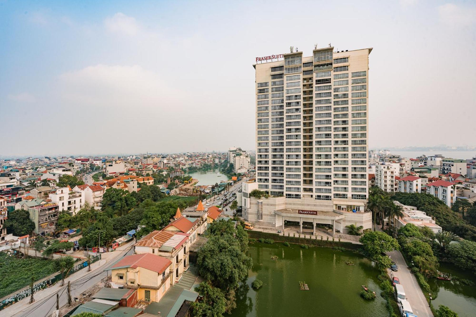 Hi-Home Suites - The West Lake Xuan Dieu Hanoi Bagian luar foto